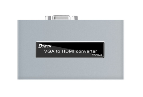 DT-7004B Carcasa de metal 1080p VGA A HDMI Convertidor