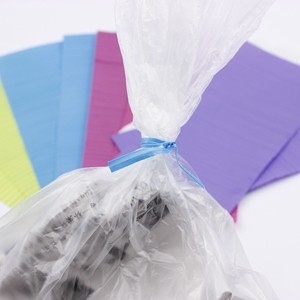 PE Gang Twist Ties for plastic bags closure/colorful twist ties