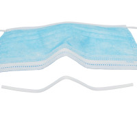 Factory supplier 3mm plastic no wire nose bridge for face mask
