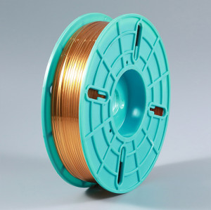 2021 hot competitive price 750 meters metallic PET golden twist sealing ties for machine industry use