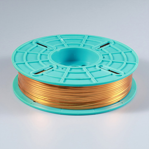 2021 hot competitive price 1000 meters metallic PET golden twist sealing ties for machine industry use