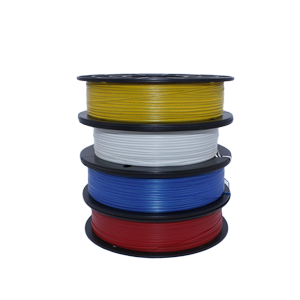 Plastic twist tie roll for packaging machine use