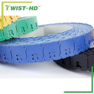 22*23mm plastic bread clip bands for bakery