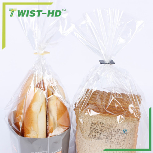 plastic bread bag clipband in roll