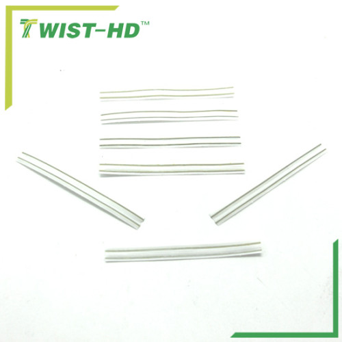 plastic double wire tin tie for bakery/coffee/tea bags