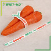 biodegradable paper twist ties for vegetable/fruit