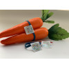 Rubber twist ties for vegetable bundle