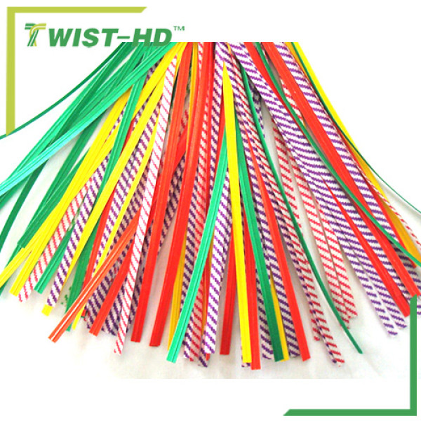 Factory price paper printed twist tie for baking gift bread package