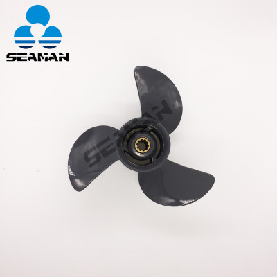 New Aluminum Outboard Propeller 9 1/4x 12P for HONDA Prop 8-20HP Engines