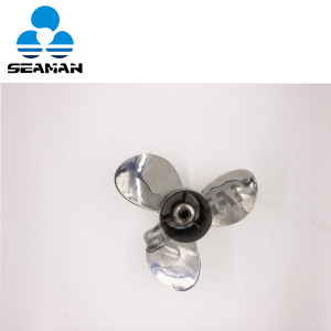 New 10.25 x 11 Suzuki Propeller 20 25 30hp Stainless Steel Propeller with good quality from China