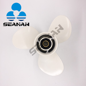11 1/2 X 13 Aluminum Boat Outboard Propeller can be replacement For Yamaha 25-60HP engine 663-45974-02-98
