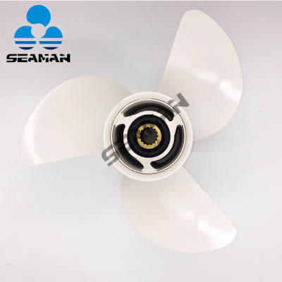 13 1/2x15P 50-130HP 6E5-45947-00-EL Aluminum Outboard Propeller can be replacement for Yamaha Props