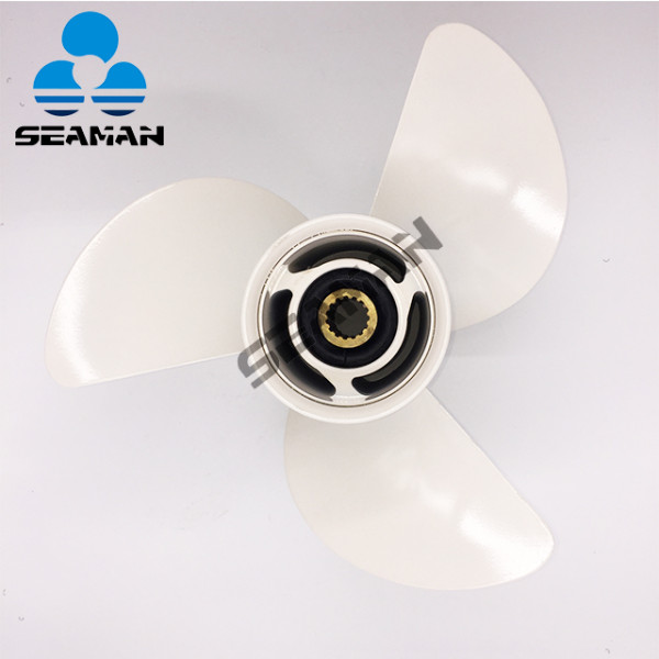 13 1/2x15P 50-130HP 6E5-45947-00-EL Aluminum Outboard Propeller  can be replacement for Yamaha Props