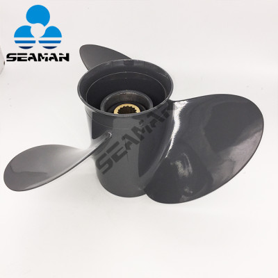 new 13 1/4X17 P Aluminum Outboard Propeller for HONDA 75-130HP 58130-ZW1-W31ZA