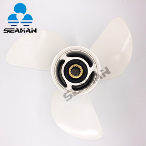 13 1/4X 17 Pitch Aluminum Outboard Propeller 6E5-45945-01-EL For Yamaha 50-130HP motor engine