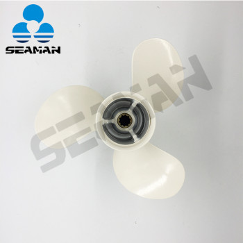 9 7 / 8x13-F Propeller aus Aluminiumlegierung für Yamaha 20PS 25PS 30PS Außenborder