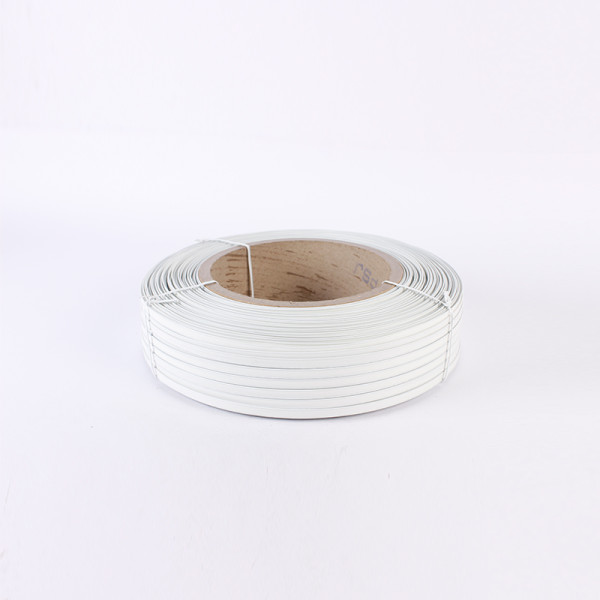 WHITE DOUBLE WIRE TWIST TIE