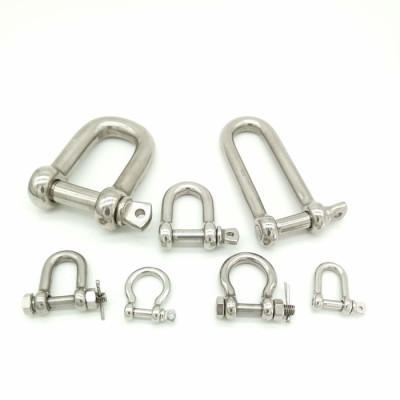 Terada Stainless Shackles SS316 High Polished for 8mm Cable with ISO9001 | Shackle Project Accessories