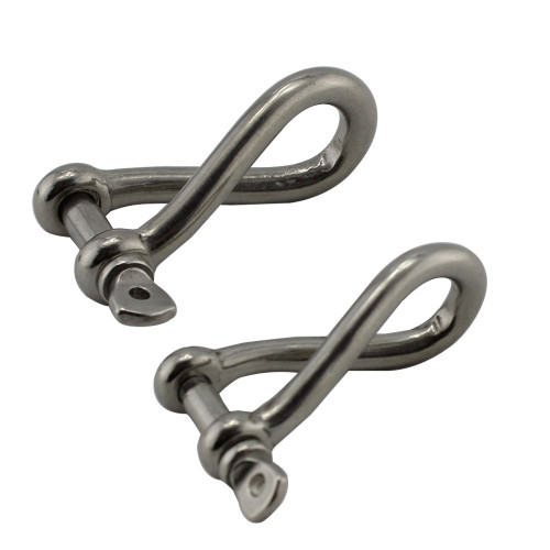 Terada Stainless Shackles SS316 High Polished for 8mm Cable with ISO9001 | Shackle Project Accessories