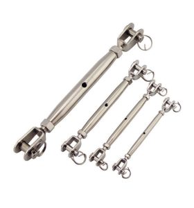 Stainless Steel 316 A4 fork and fork Turnbuckles for shade sail