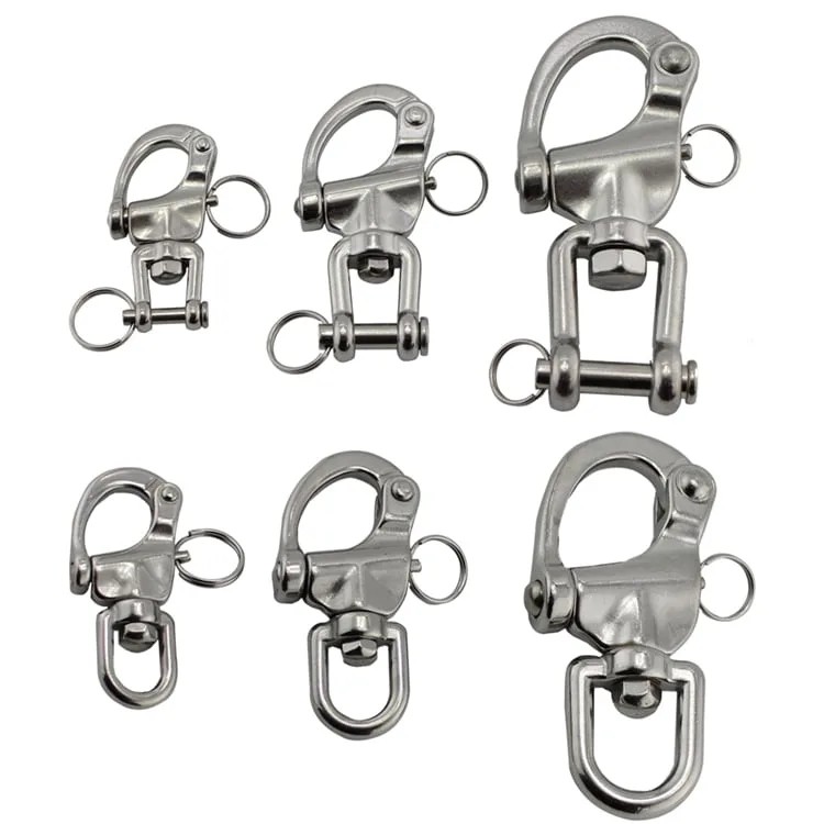 Swivel Snap Shackle Marine Grade 316 for Wire Rope TERADA Shackle