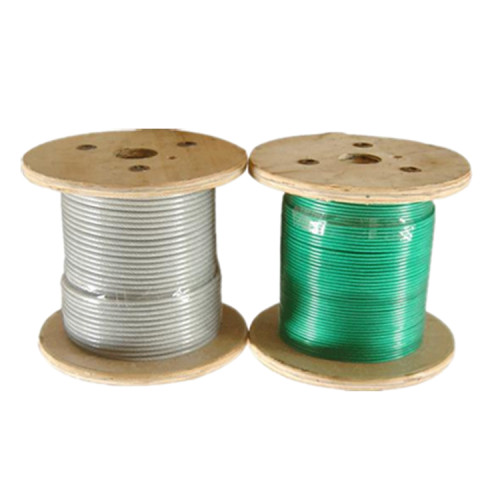 PVC Wire Rope 7X7 for Tensile Structure