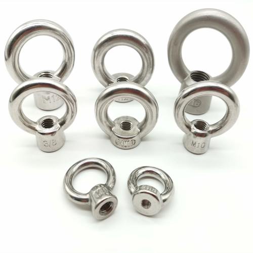 SS316 JIS1168 Eye Bolt Stainless Steel Rigging Screw