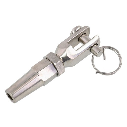 Stainless Steel Fork Swageless Terminals for Cable Railing Cable