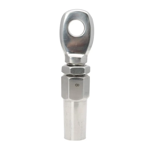 Stainless Steel Fork Swageless Terminals for Cable Railing Cable