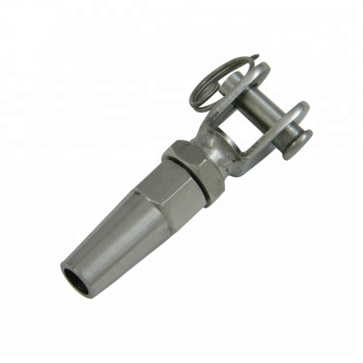 Stainless Steel Swageless Welded Fork Terminals for Cable Railing