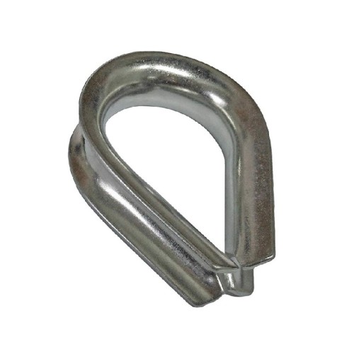 US Type 1/8 Wire Rope Thimble Clamp G414 Stainless Steel 316