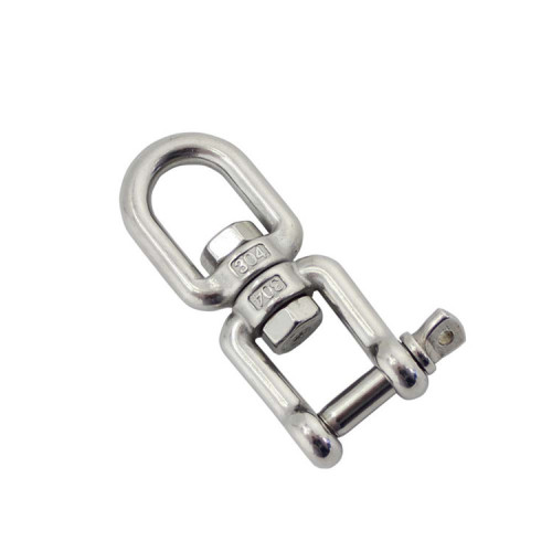 Stainless Steel Eye Eye Double Ring Swivels for Wire Rope