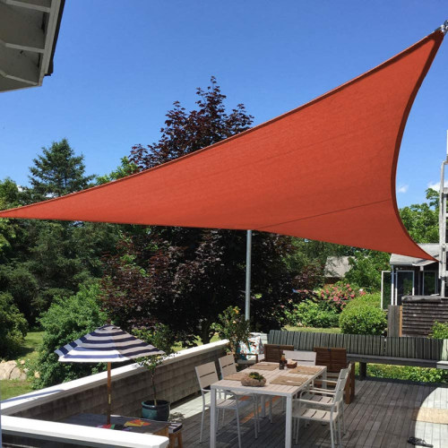 HDPE Triangle Sun Shade Sail shade sail patio for Patio UV Block and Outdoor