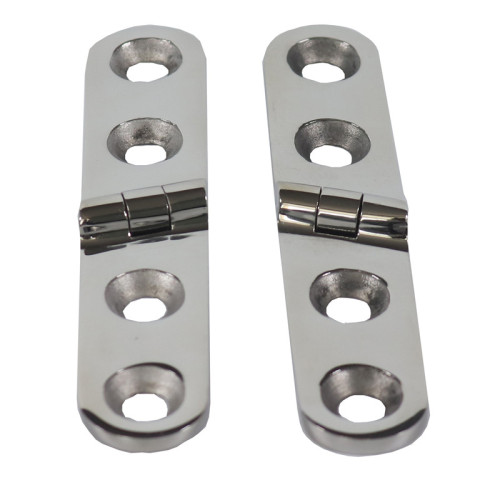 Mirror Polished Door Hinges Marine Grade CAST Solid 316 Stainless Steel Heavy Duty Boat Hinge 76MM x 38MM