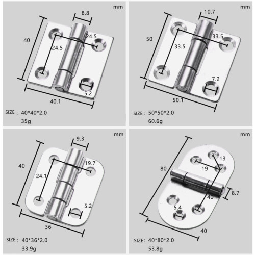 What Factors Need to Be Considered when Choosing a Marine Hinge?
