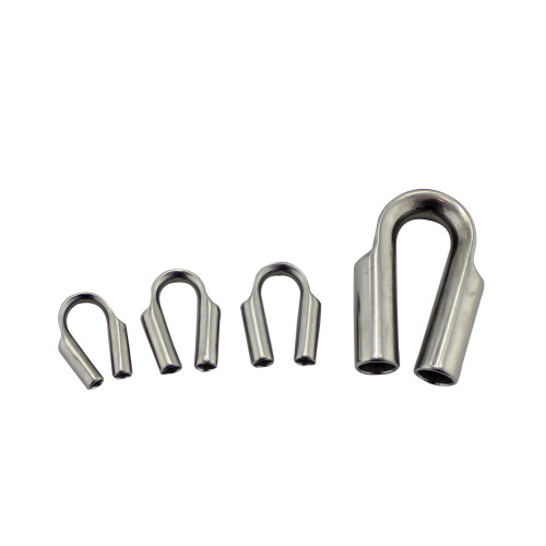 Stainless Steel Wire Ferrules Oval Shaped 3mm for Cable  and Rope Wire Rope Projects