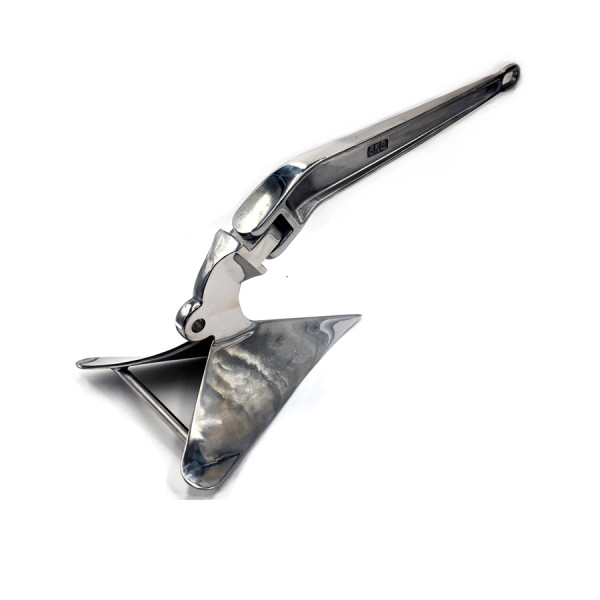 316 Stainless Steel Marine Boat Hinged Plow Plough Style Anchor 5kg 7kg 9kg 10kg 12kg 15kg 16kg 20kg