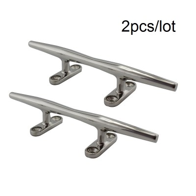 Stainless Steel Marine Deck Cleats 4 5 6 8 10 12 Inch Sailing Yacht Anchor Dock Cleat For Kayak