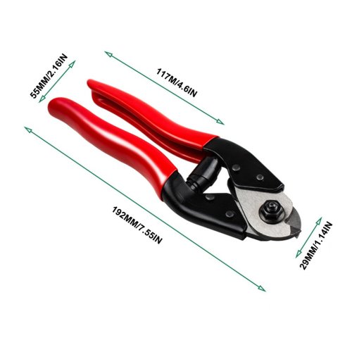 Steel Wire Cutter Stainless Steel Wire Rope Aircraft Bicycle Cable Cutter For Deck Railing cable railings