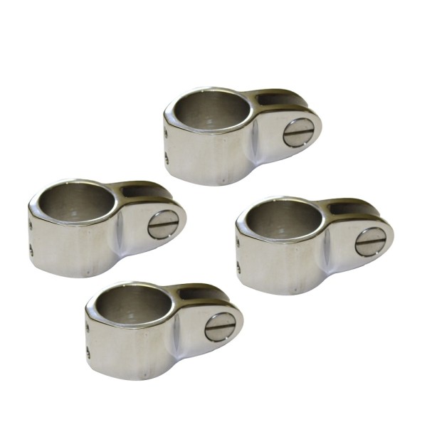 Stainless Steel 316 Top Jaw Slide Cap Bimini Railing Fitting Mirror Polish For Yacht Boat Hardware