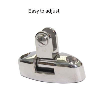 316 Stainless Steel Deck Hinge Top Deck Mounts Mirror Polish For Marine Boat