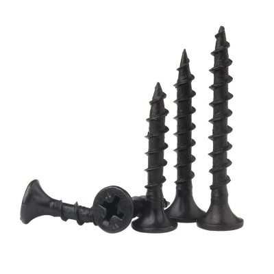 High-strength black phosphating dry Drywall Screws