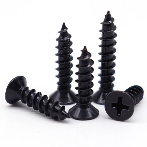 High-strength black phosphating dry Drywall Screws