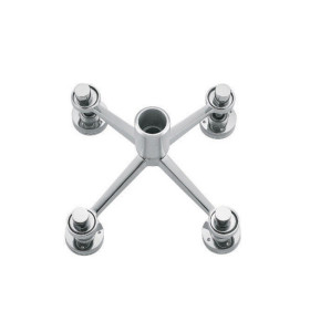 Heavy Duty Type Four Arms Glass Spider Hardware Fittings Stainless Steel 304 Glass Spider Curtain Wall Spider Accessories