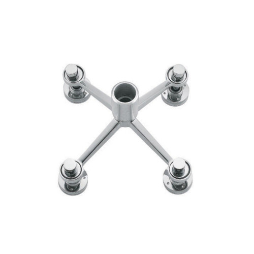 Heavy Duty Type Four Arms Glass Spider Hardware Fittings Stainless Steel 304 Glass Spider Curtain Wall Spider Accessories