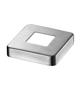 Custom Railing Fitting Base Plate Cover Stainless Steel Balustrade Post Base Cover