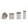 Stainless Steel Square Balcony Glass Clamp for Railings Bolt Type Clamps