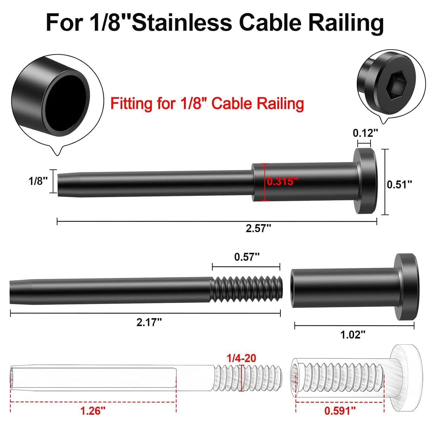 Swage Stud Connector