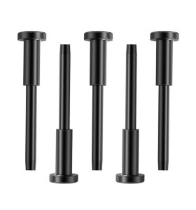 1/8" Black Cable Railing Stud Connector | 304 Stainless Steel Swage Stud Fitting