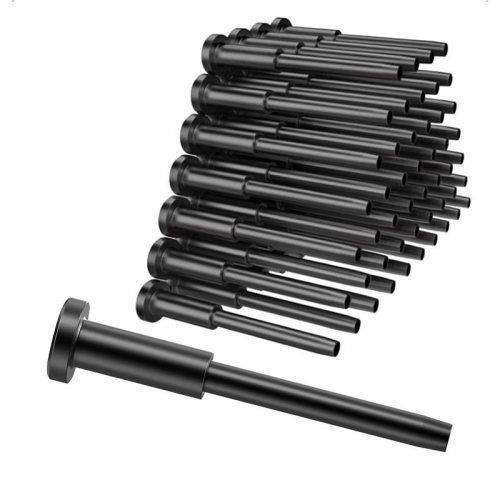 1/8" Black Cable Railing Stud Connector | 304 Stainless Steel Swage Stud Fitting